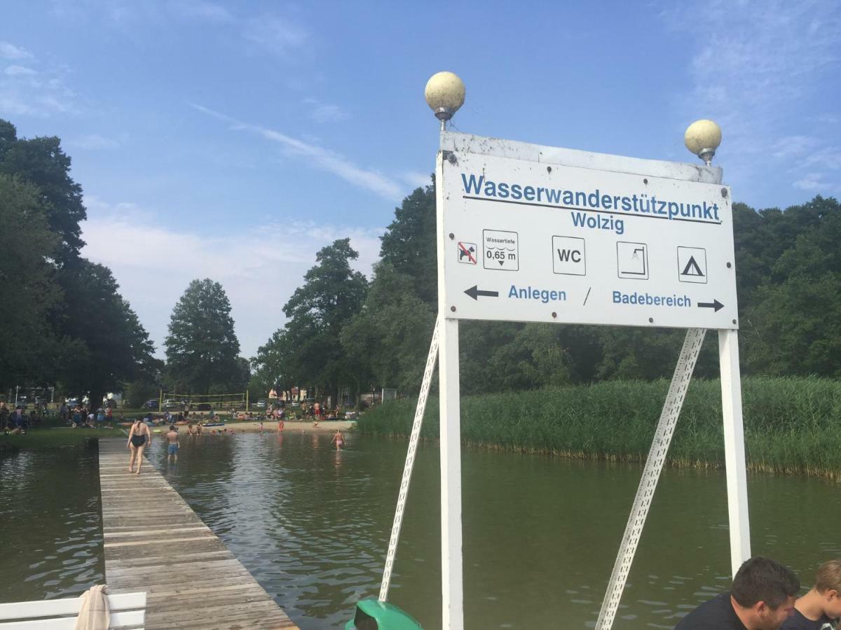 Ferienwohnung Vor Den Toren Berlins Heidesee Екстер'єр фото